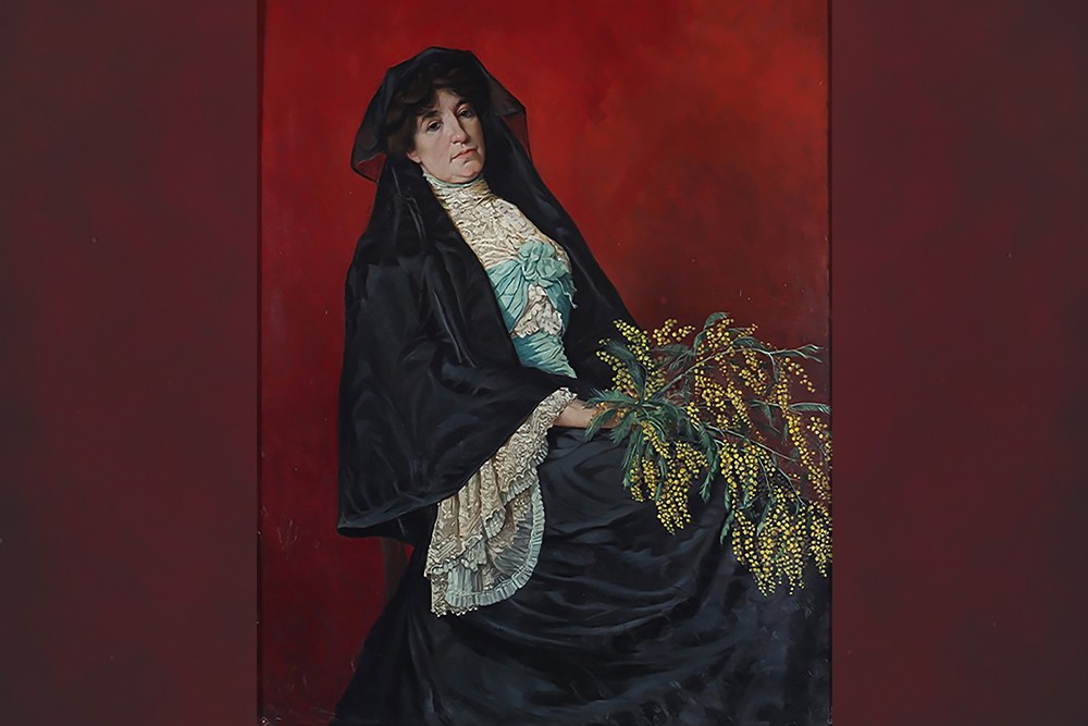 Osman Hamdi Bey “Mimozalı Kadın”